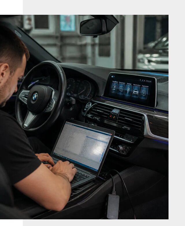 Русификация мультимедиа BMW для авто под ключ в Дзержинском