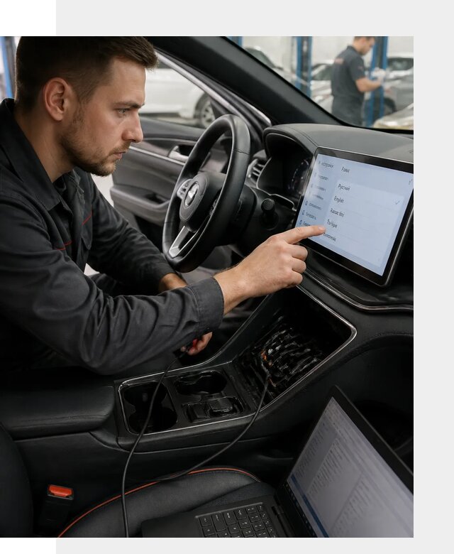 Профессиональная русификация BYD SONG Plus в Дзержинском
