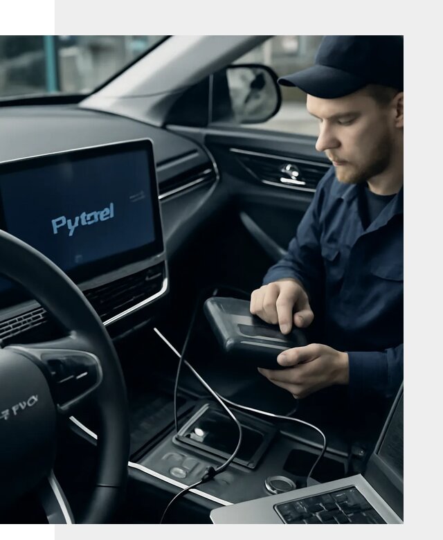 Русификация автомобилей Jetour с адаптацией меню в Дзержинском