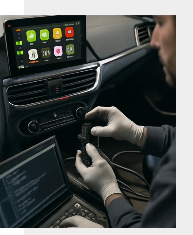 Активация Apple CarPlay в Дзержинском для штатной мультимедиа