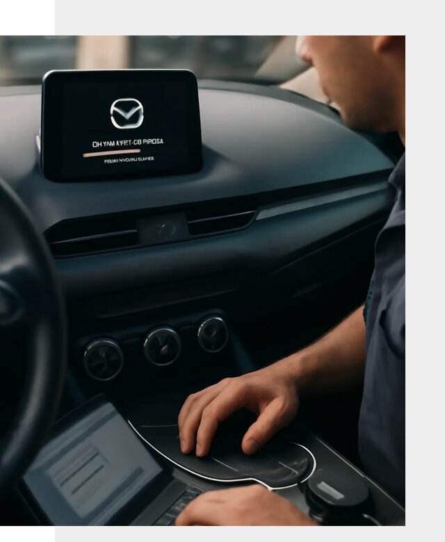 Установка приложений Mazda на мультимедийную систему в Дзержинском