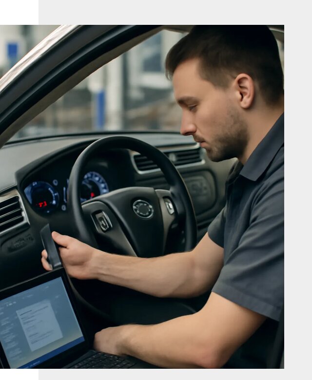 Русификация приборной панели Nissan для авто в Дзержинском