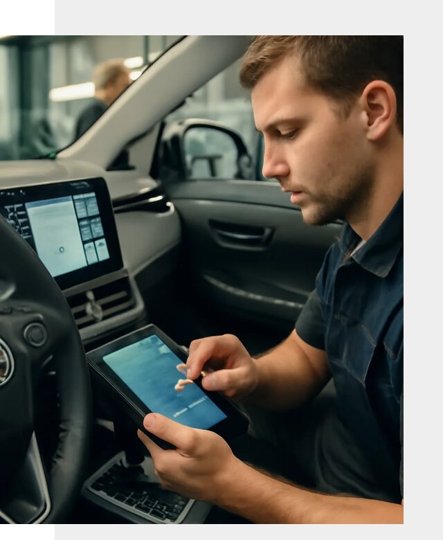 Установка приложений Toyota на мультимедиа в Дзержинском